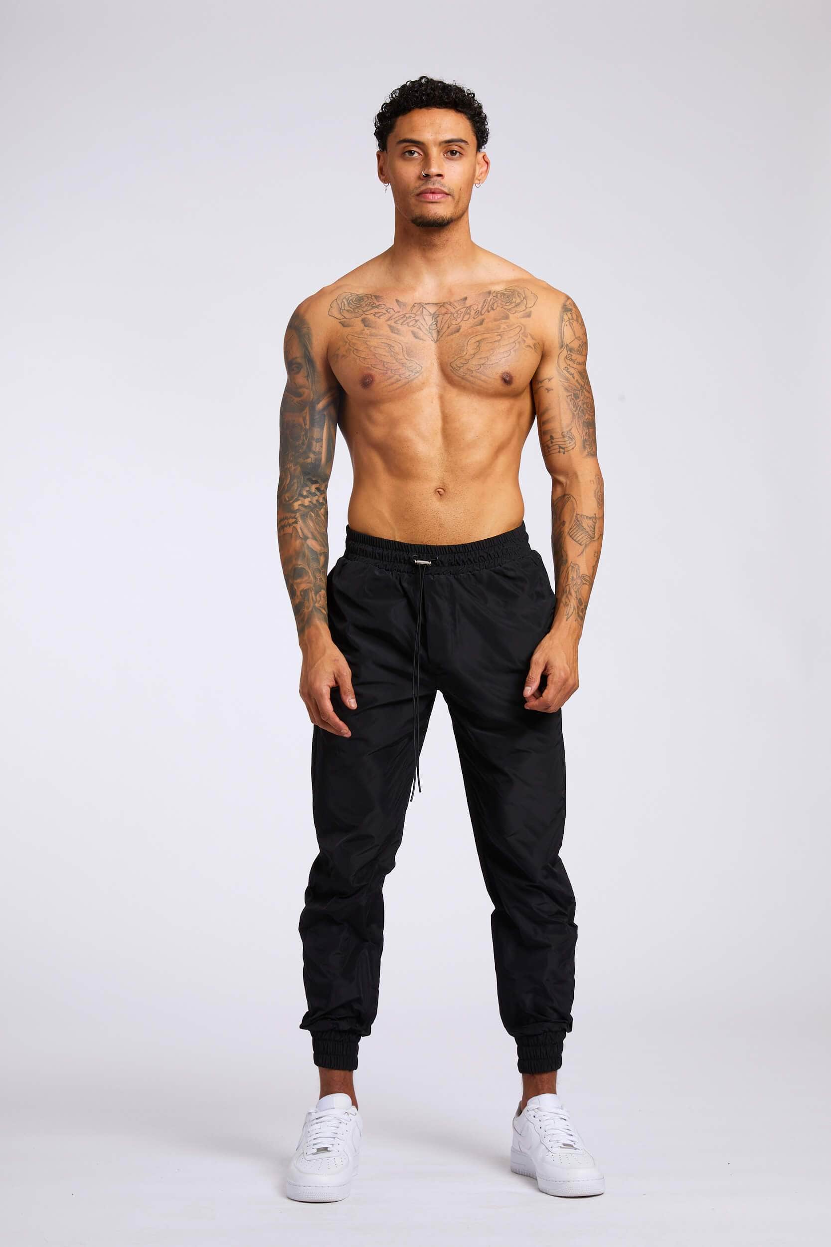 Mens on sale nylon joggers