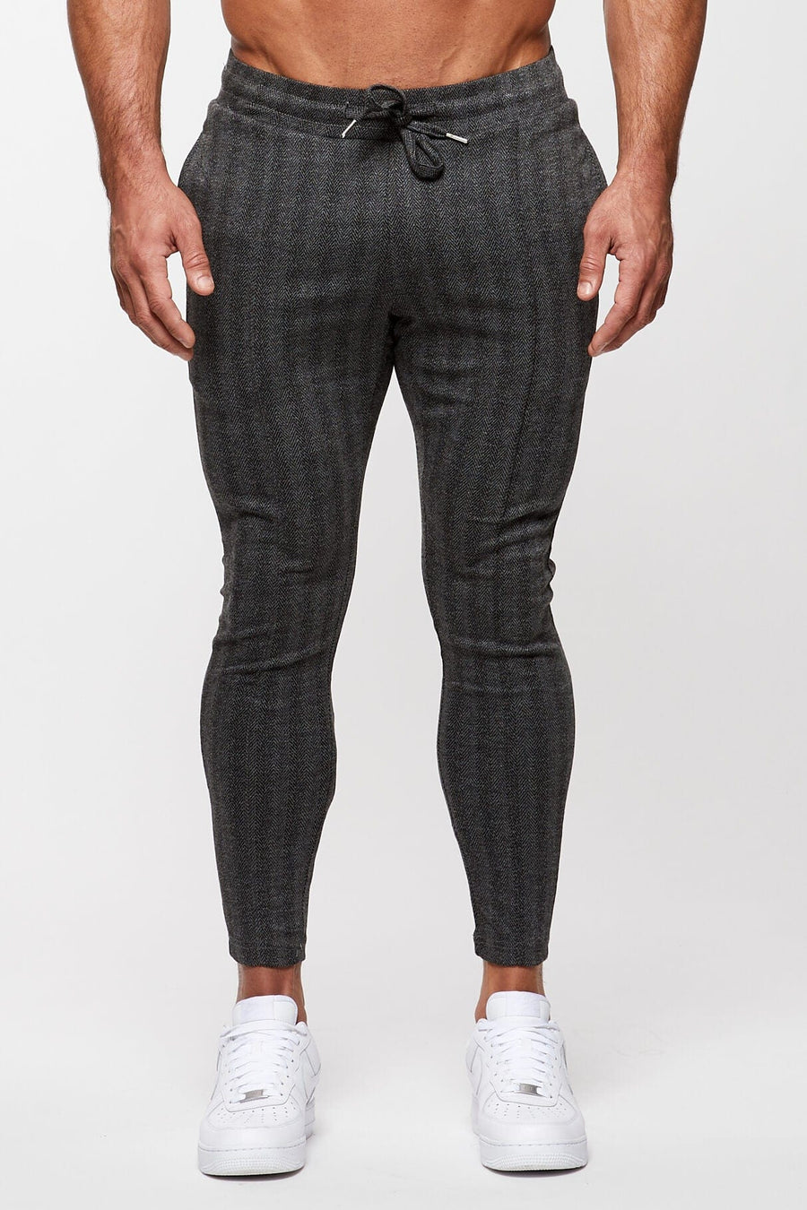Legend London Trousers SMART JOGGER PANT – CHARCOAL