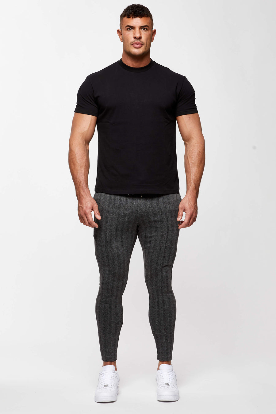 Legend London Trousers SMART JOGGER PANT – CHARCOAL