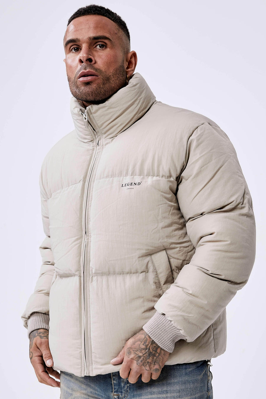 Legend London PUFFER JACKET - TAUPE