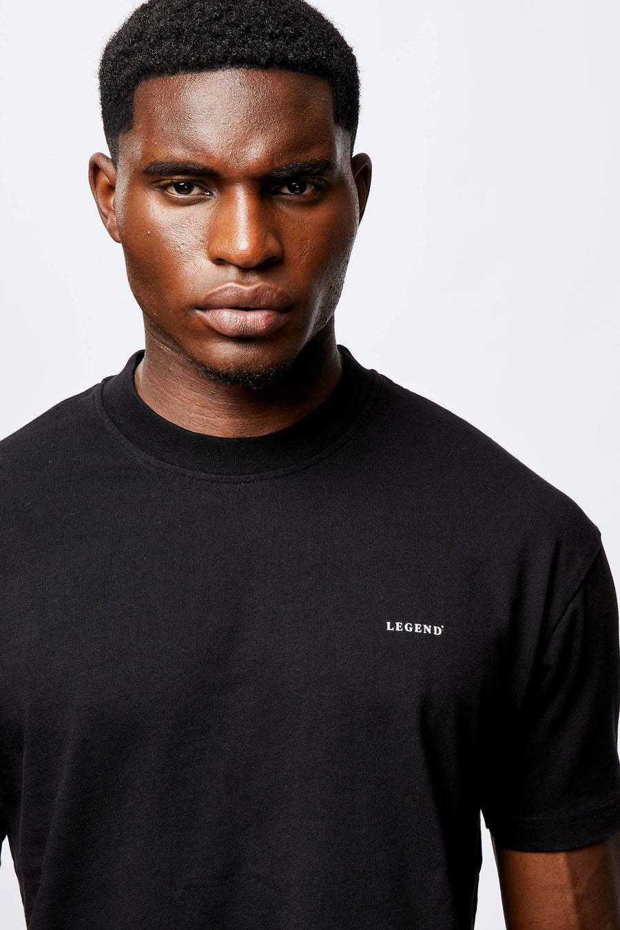 Legend London Tshirts LEGEND* BASICS T-SHIRT - BLACK