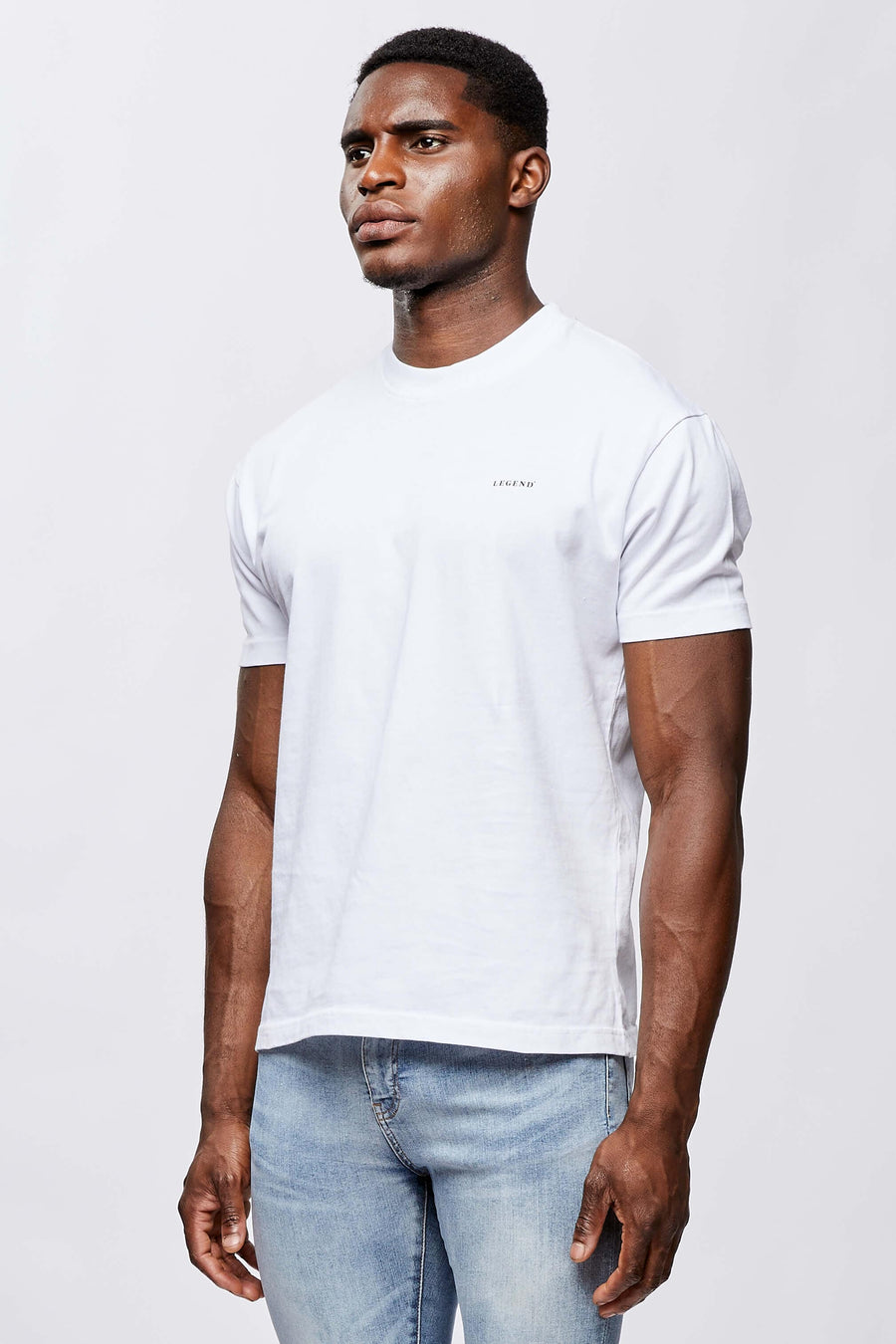 Legend London Tshirts LEGEND* BASICS T-SHIRT - WHITE